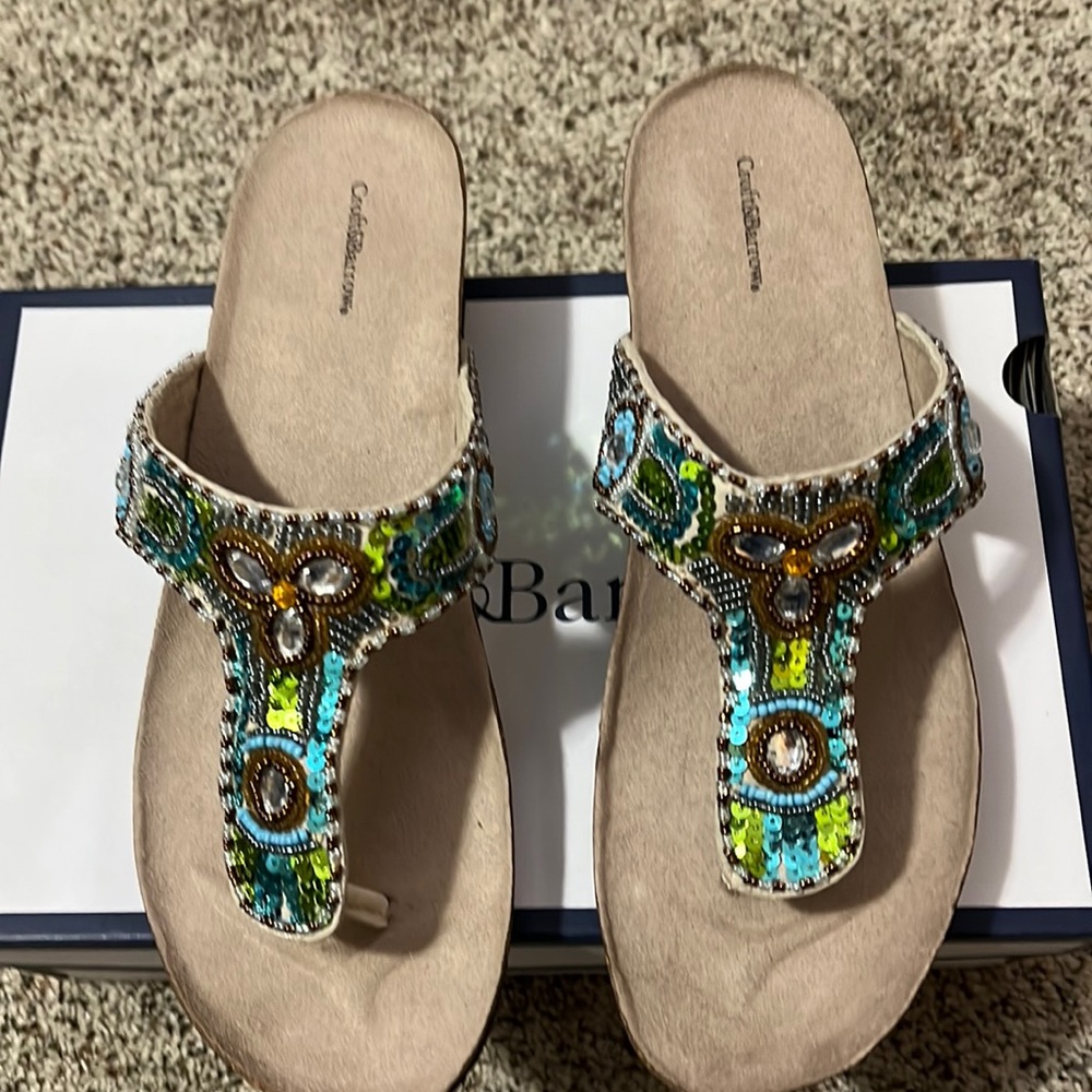 NEW, Croft and Barrow Sandals